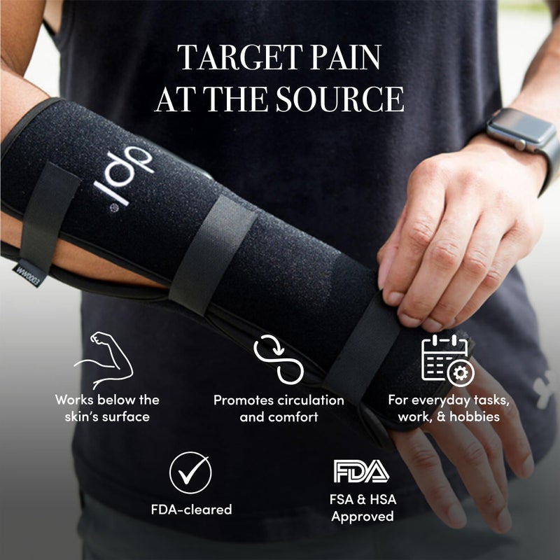 dpl Red Light Therapy Wrap for Wrist, Medical Grade Light Therapy Products, Wrist Pain Wraps, Wearable Support for Carpal Tunnel, Strain, & Sprain, FSA HSA Eligible - Image 3